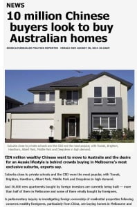 10 million Chinese buyers look to buy Australian homes _ Herald Sun_Page_1